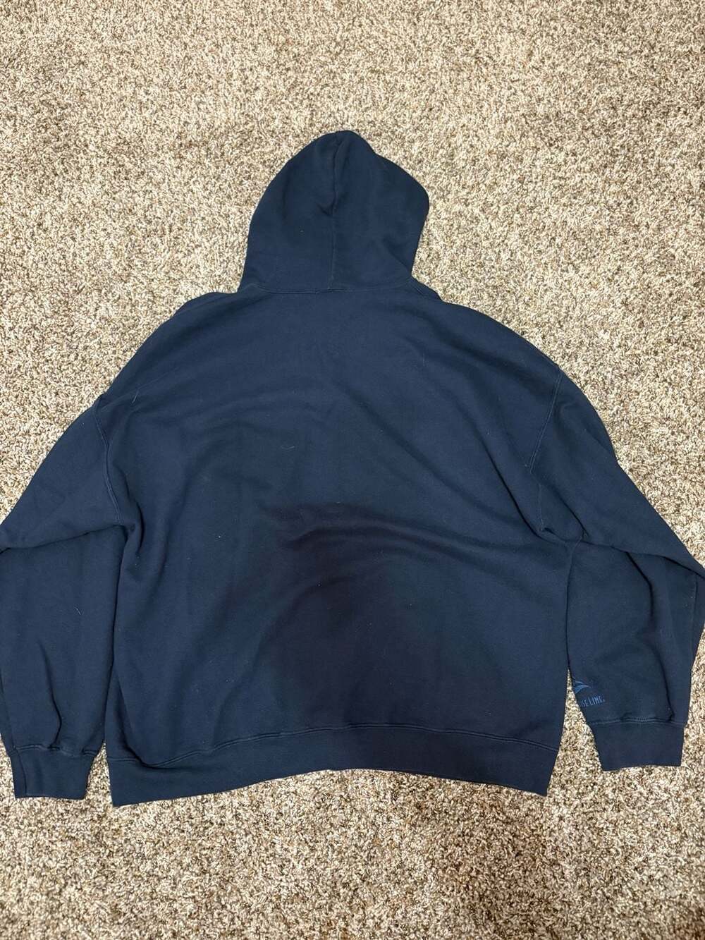 Disney Cruise Line Castaway Cay Surf Bahamas Navy Blue Zip Up Hoodie - Picture 2 of 4
